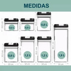 Contenedores Herméticos Set De 7