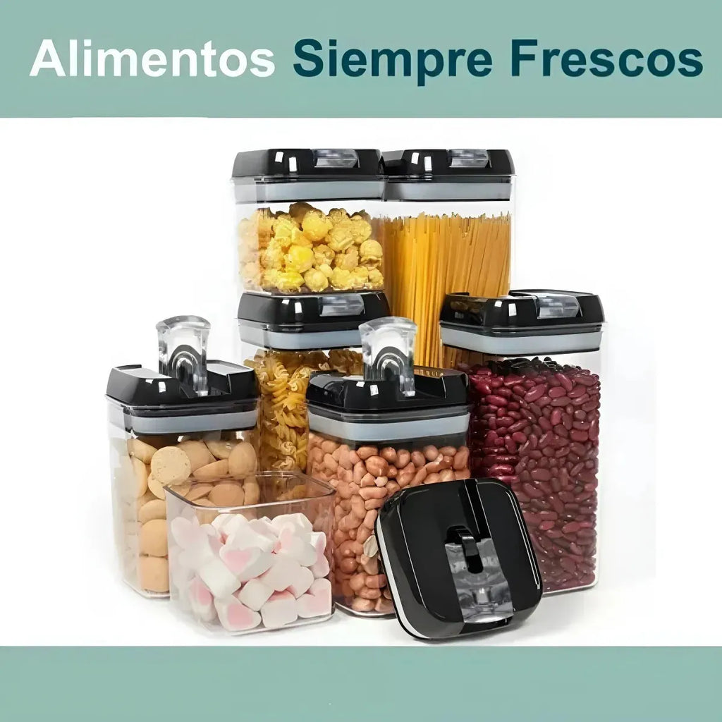 Contenedores Herméticos Set De 7