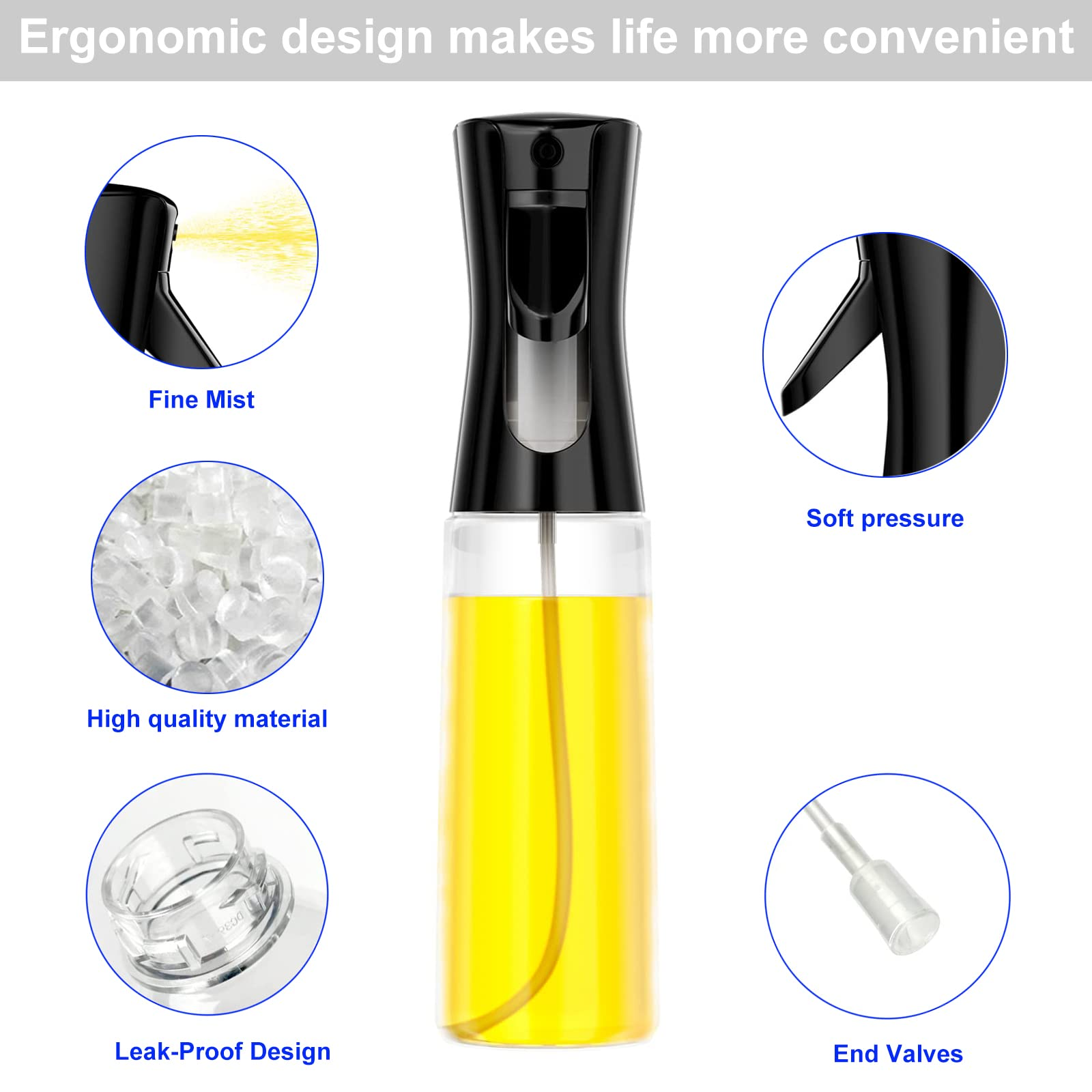 Aceitero Pulverizador Botella 300ML