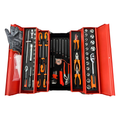 Caja de Herramientas Metálica 85 Piezas – Plegable 3 Niveles