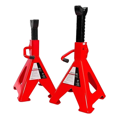 Caballete Mecánico 3 Toneladas  Set x2 Súper Reforzado Para Autos