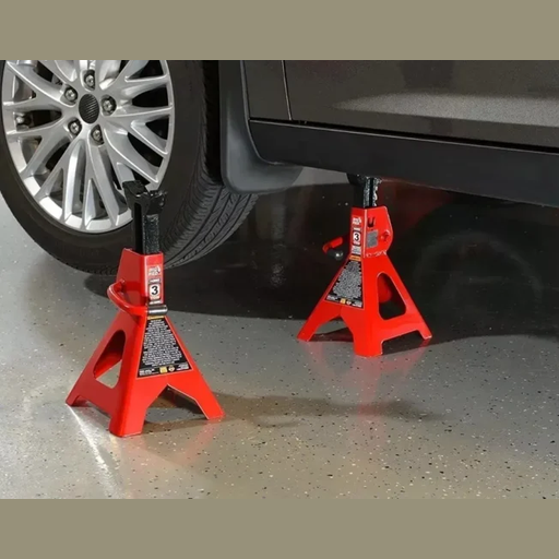 Caballete Mecánico 3 Toneladas  Set x2 Súper Reforzado Para Autos