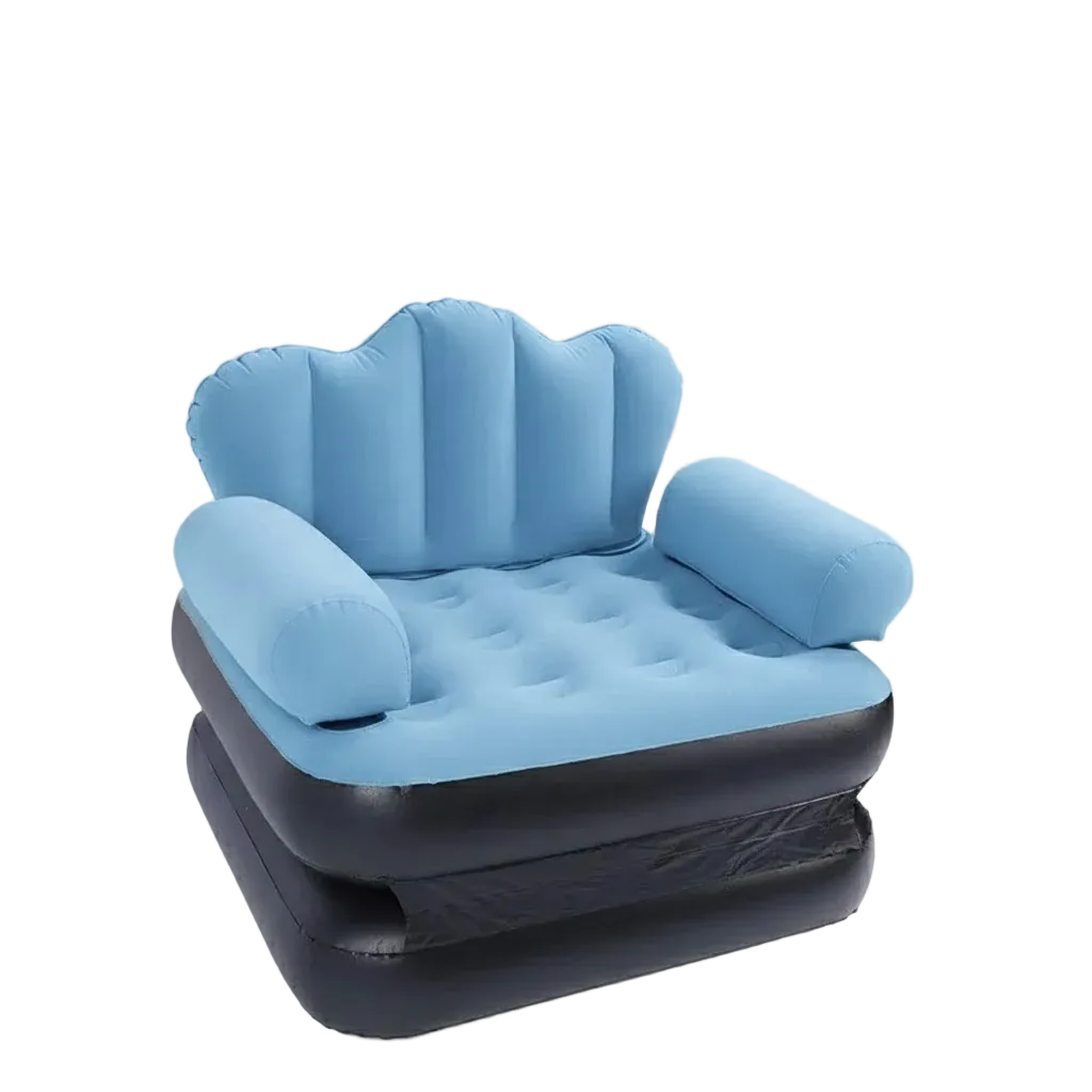 Sofa Cama Inflable 1p Plegable Multifuncional