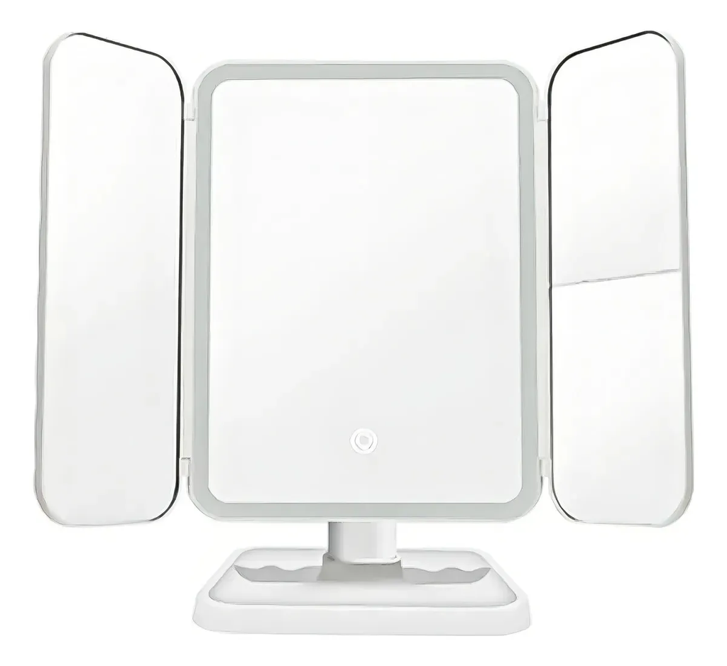 Espejo Tocador Plegable Led