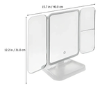 Espejo Tocador Plegable Led