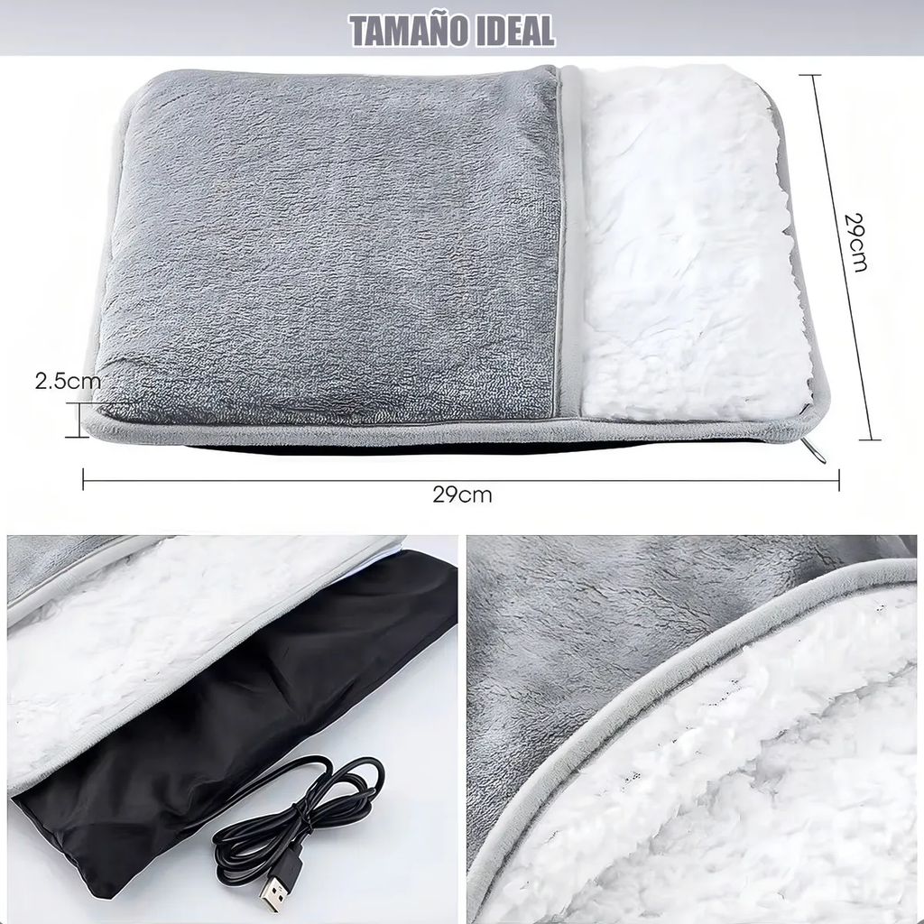 Calentador De Pies Eléctrico Almohadilla